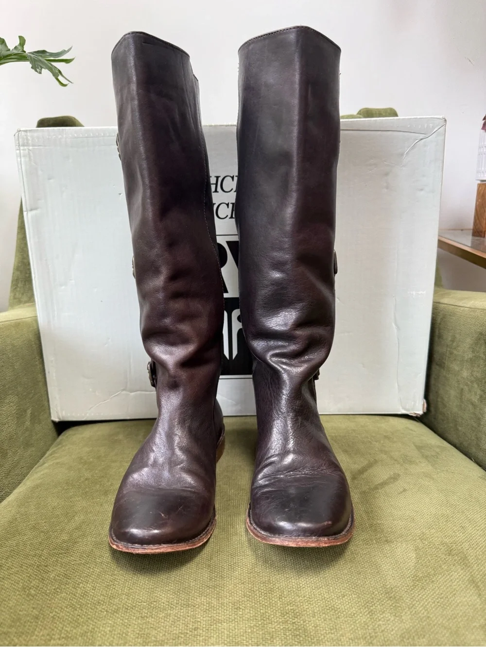 Frye tall leather